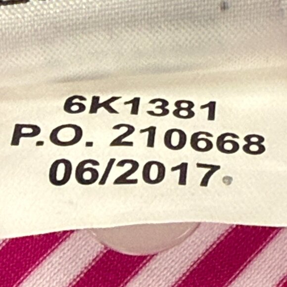 Vineyard Vines Performance Polo Shirt Mens XL Pink Striped Golf Short Sleeve - Picture 7 of 10